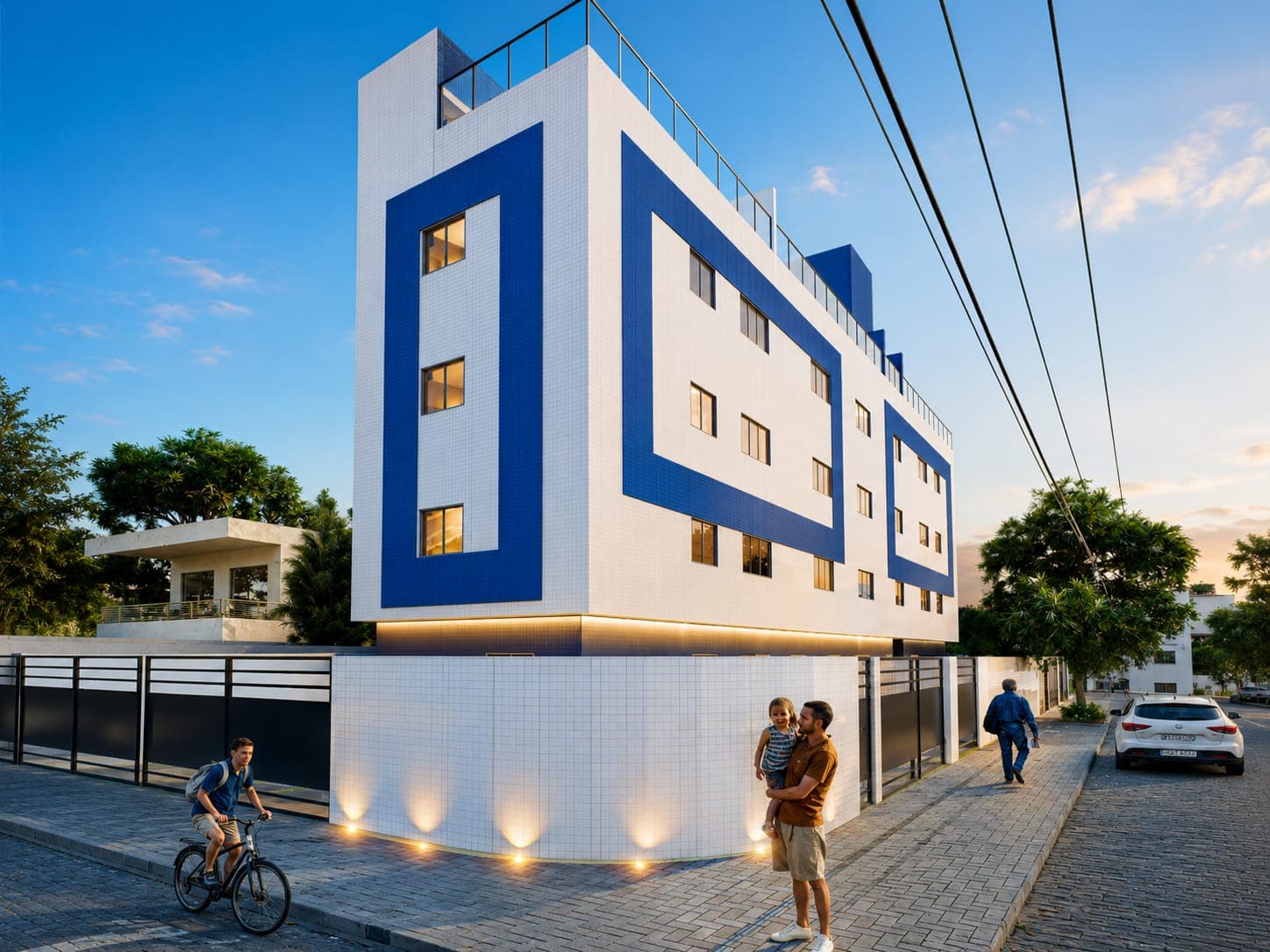 Fachada do Visual das Mangabeiras, empreendimento do Grupo ZGT em João Pessoa
